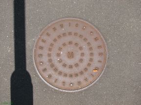 Greenwich Meridian Marker; England; LB Waltham Forest; Walthamstow (E17)